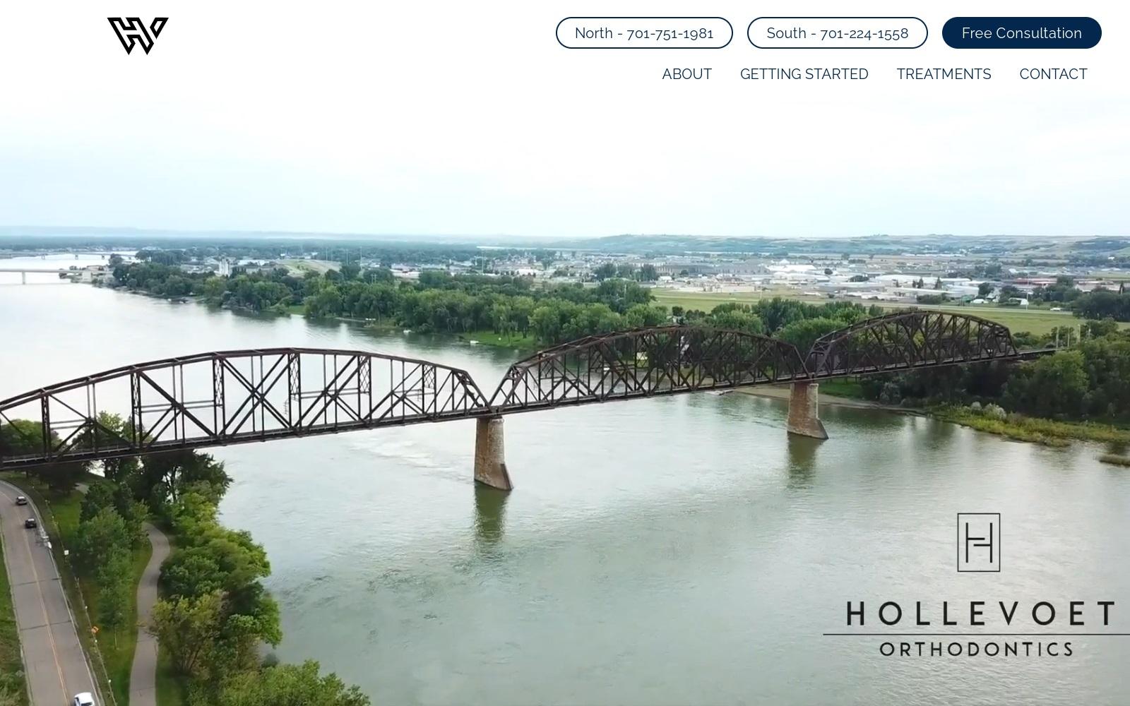 Hollevoet Orthodontics screenshot