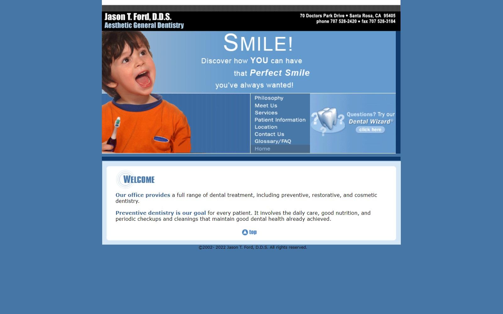 Dr. Jason T. Ford DDS screenshot