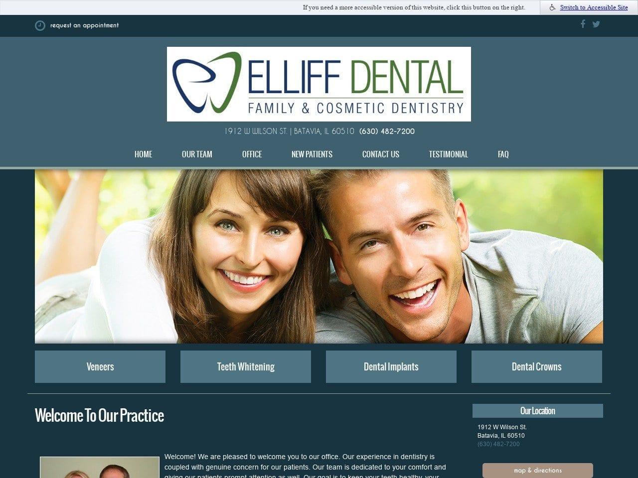 Elliff Dental screenshot