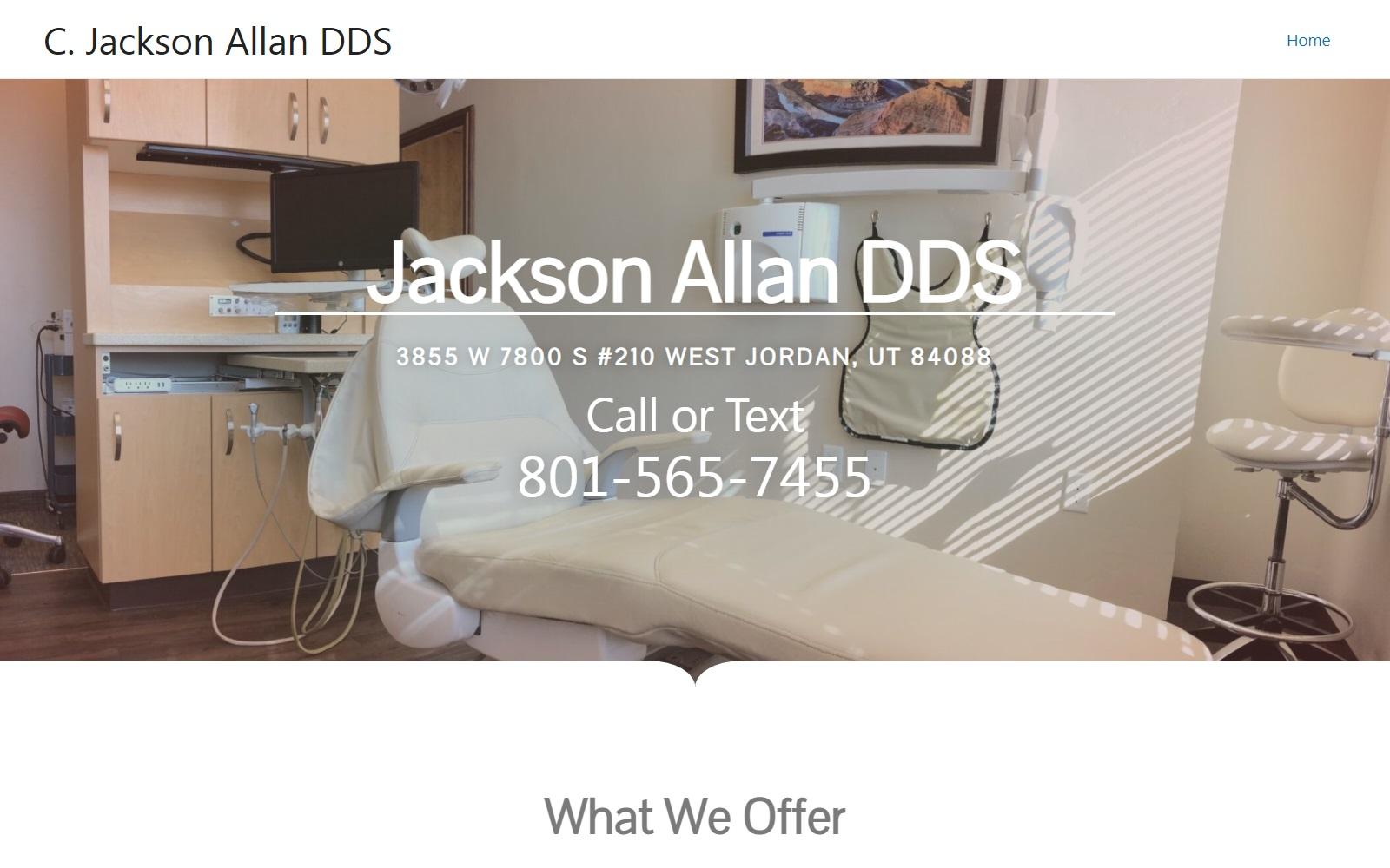 Allan C Jackson DDS