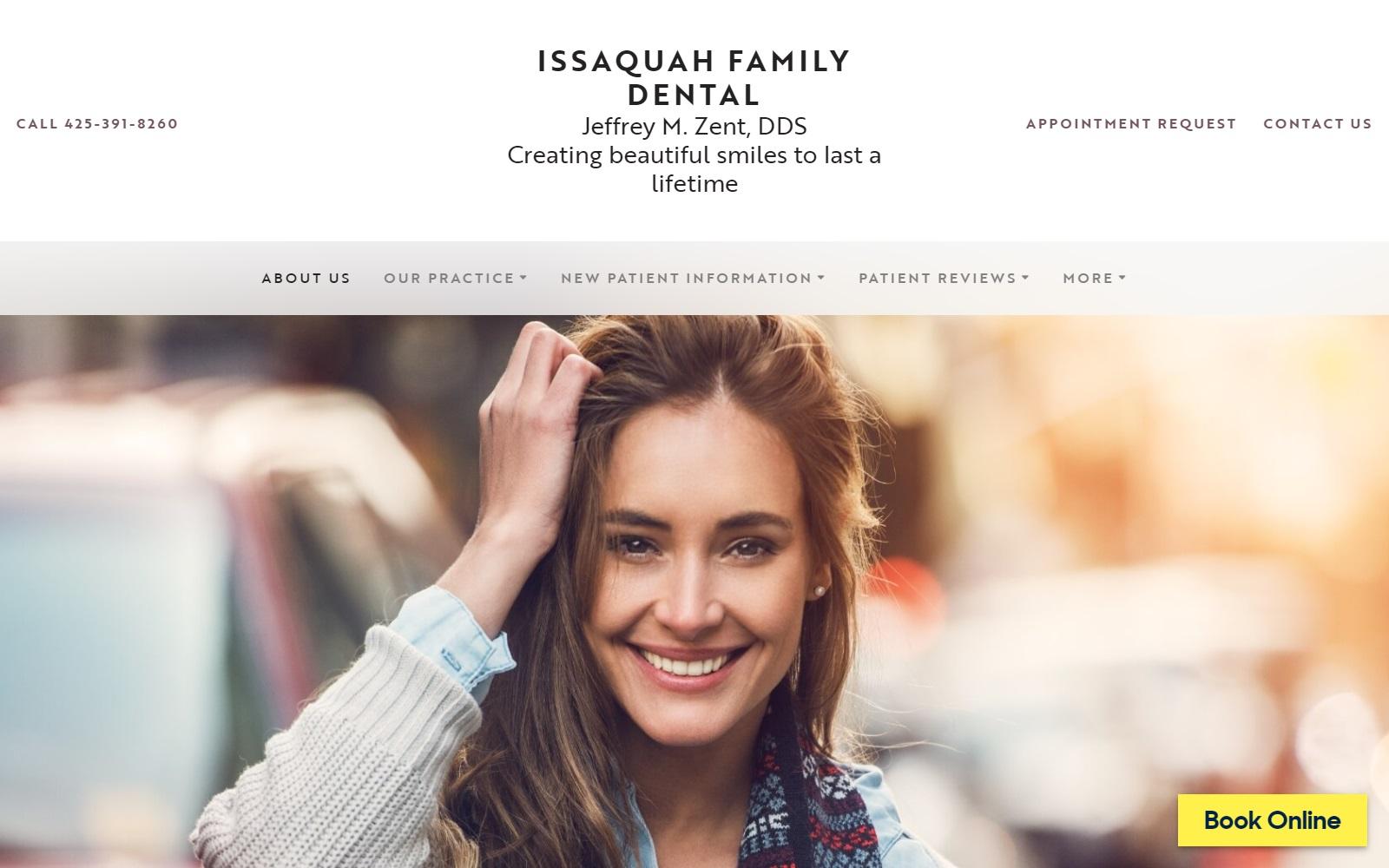 Issaquah Family Dental screenshot
