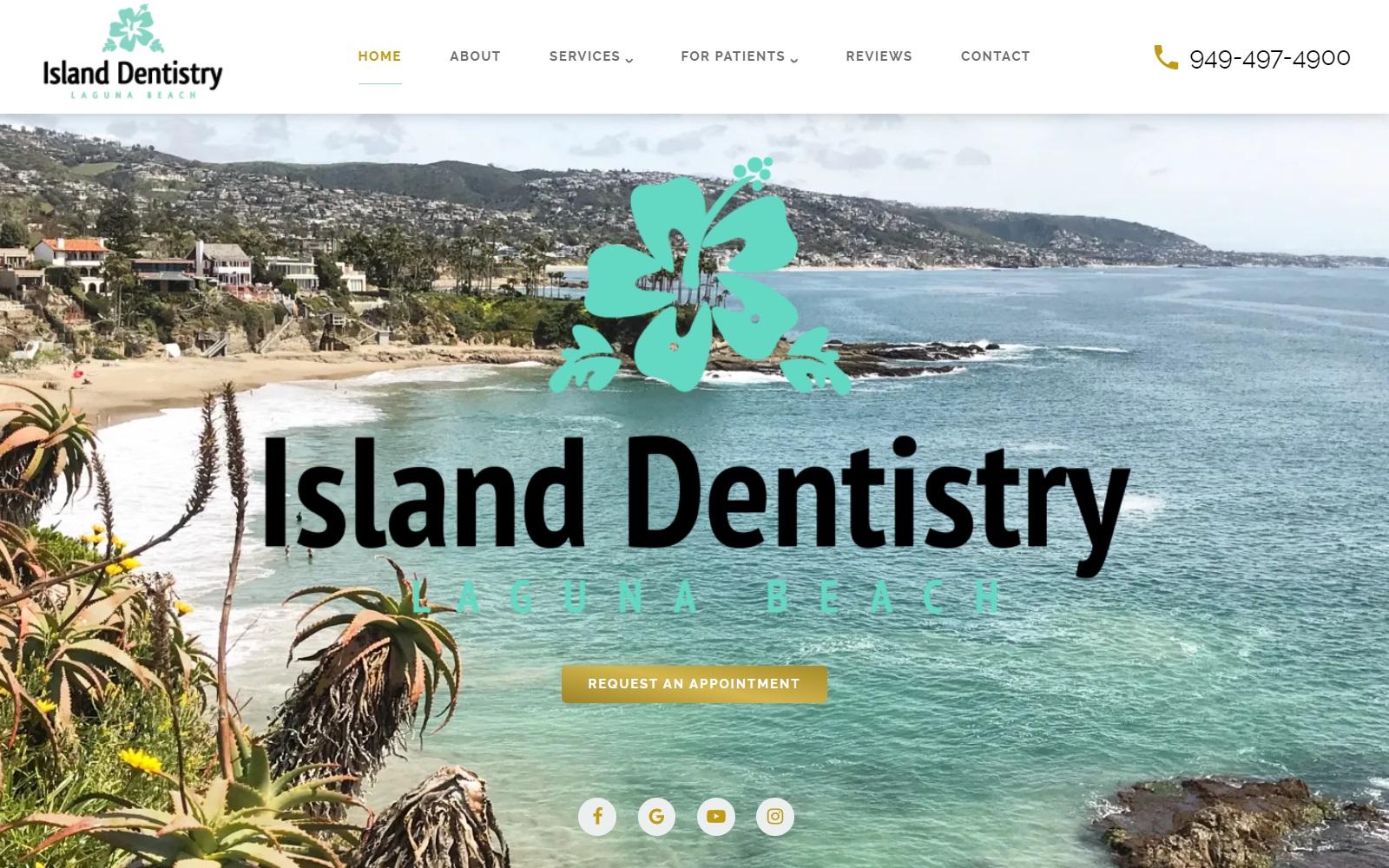 Island Dentistry Laguna Beach screenshot