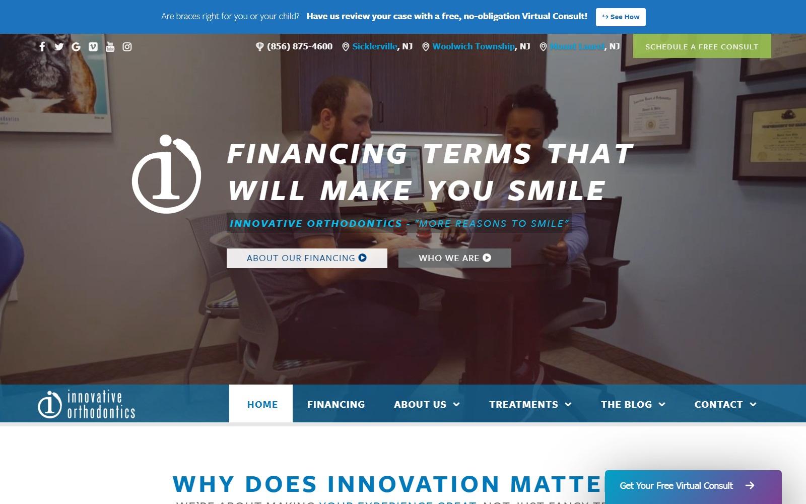 Innovative Orthodontics screenshot