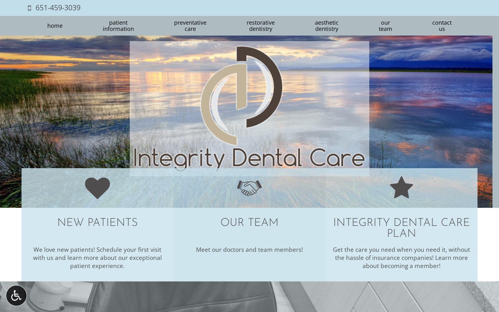 Integrity Dental Care screenshot