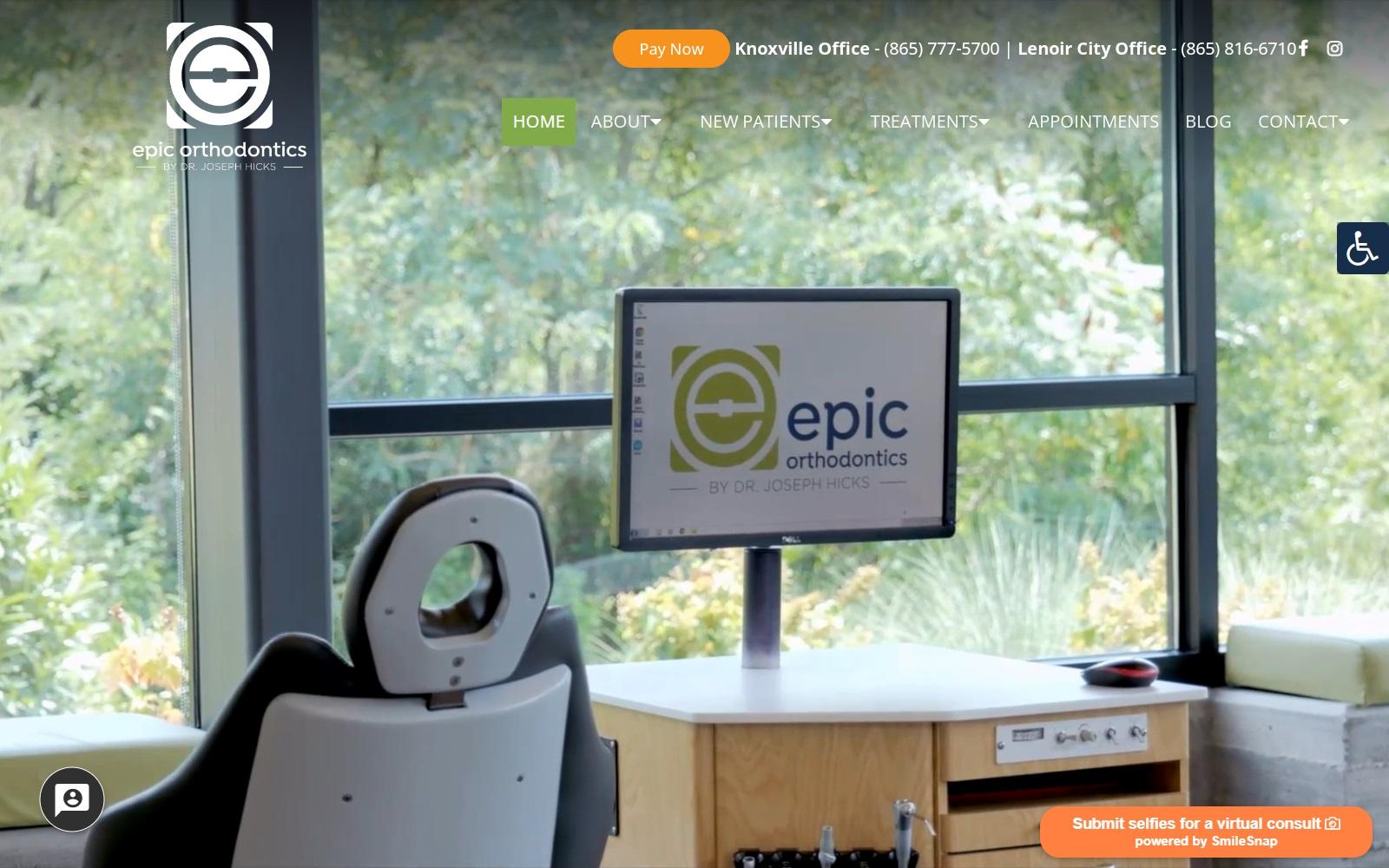 Epic Orthodontics - Hicks, Joseph D DDS