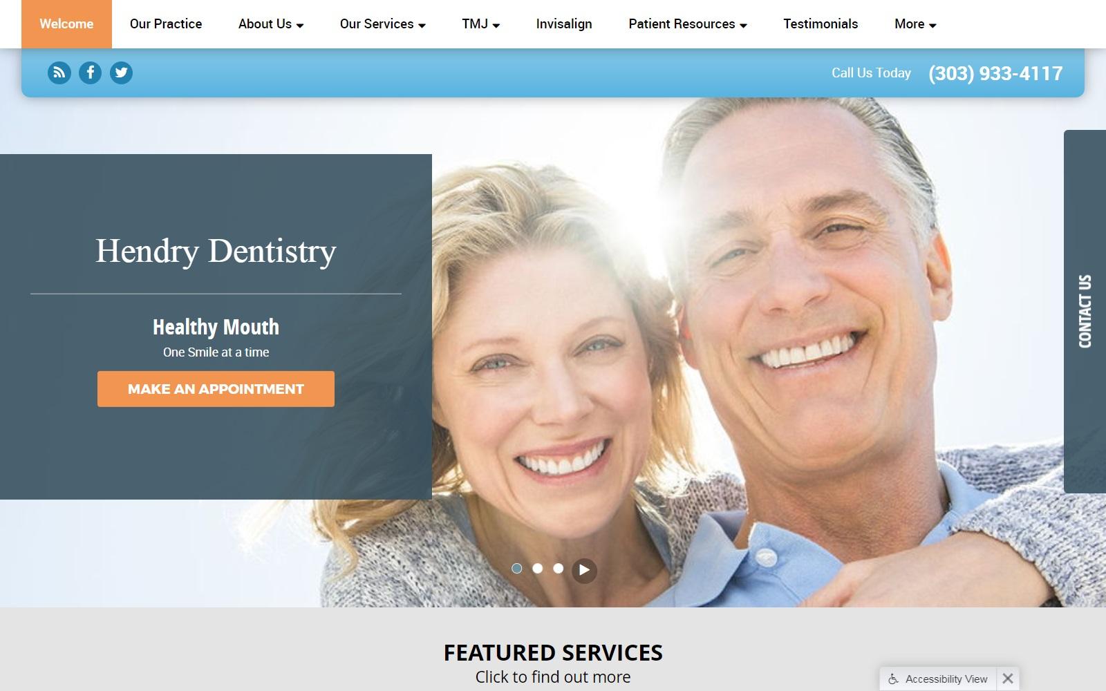 Hendry Dental screenshot