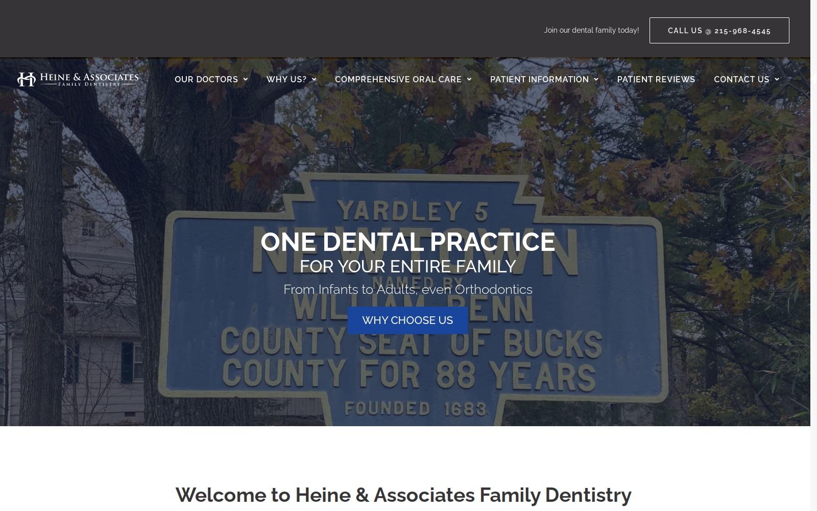 Heine & Associates Family Dentistry screenshot