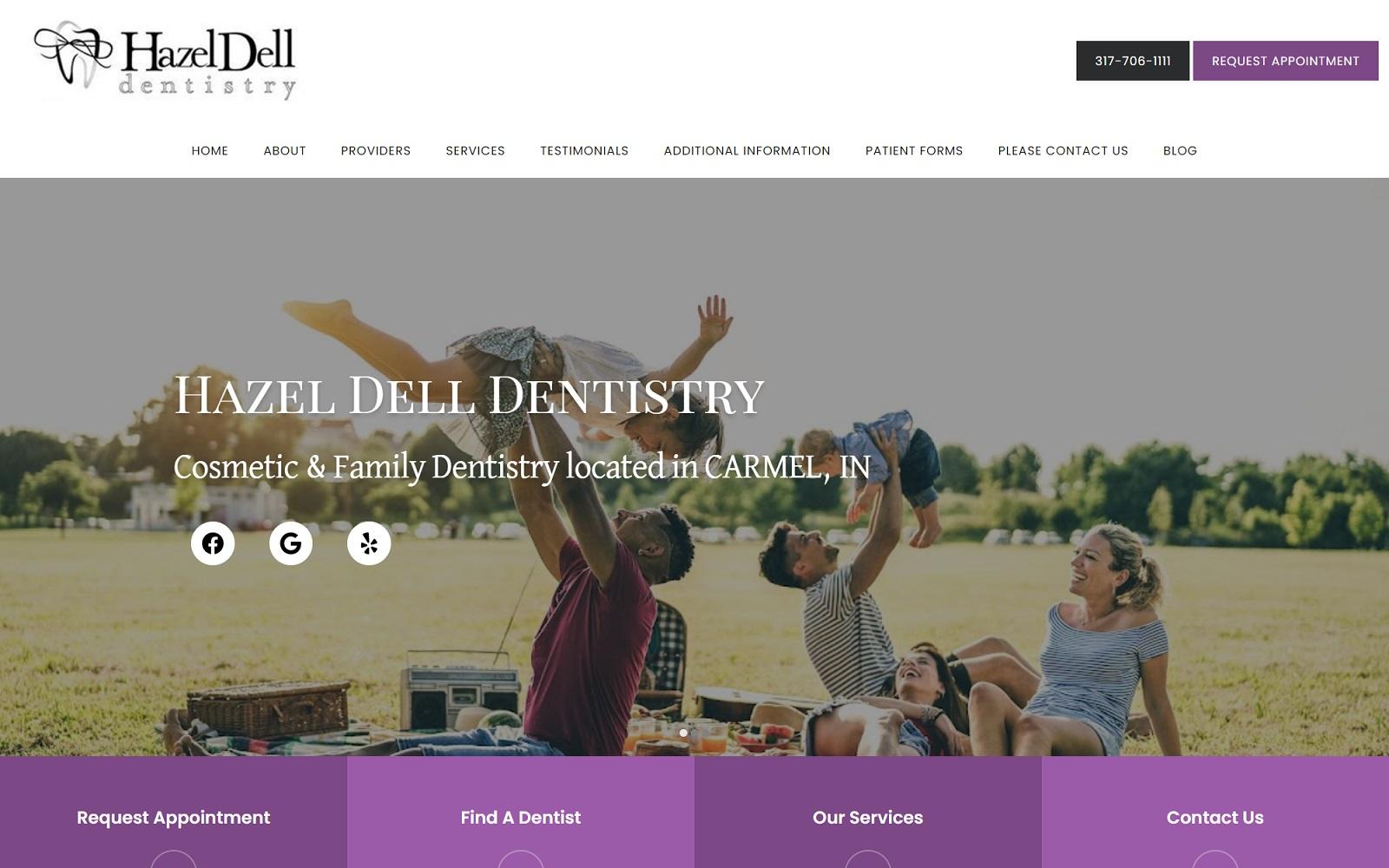 Hazel Dell Dentistry screenshot