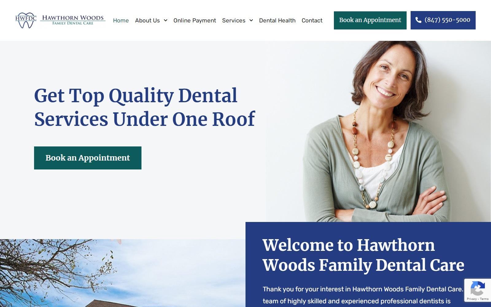 Hawthorn Woods Family Dental Care screenshot