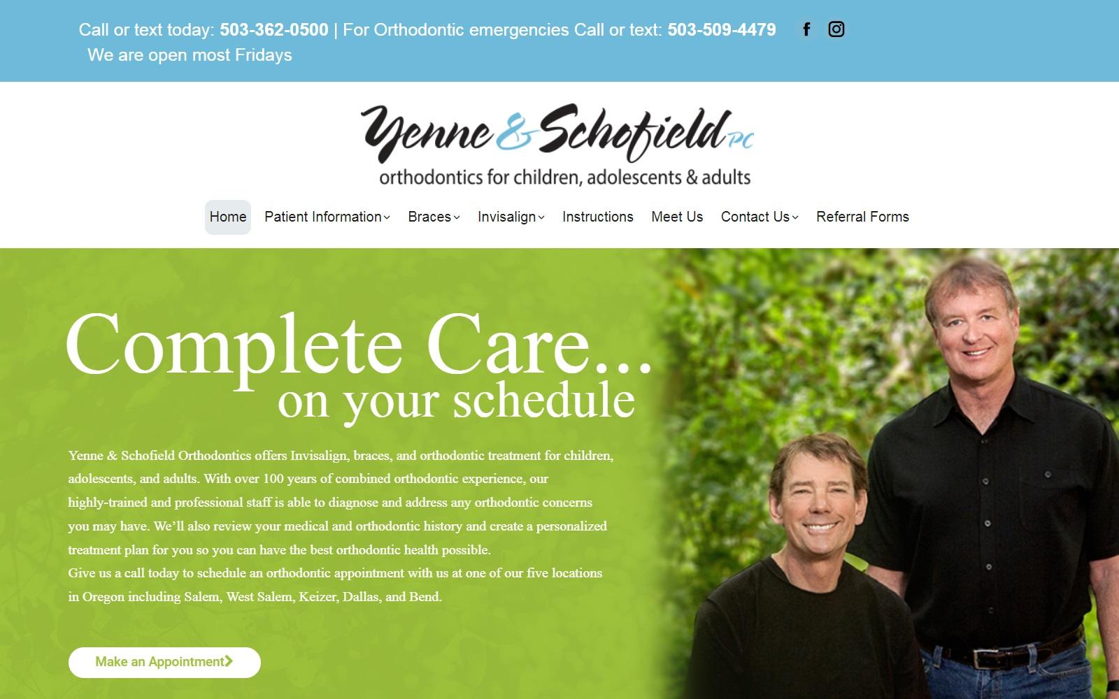 Yenne & Schofield Orthodontist - Salem Office