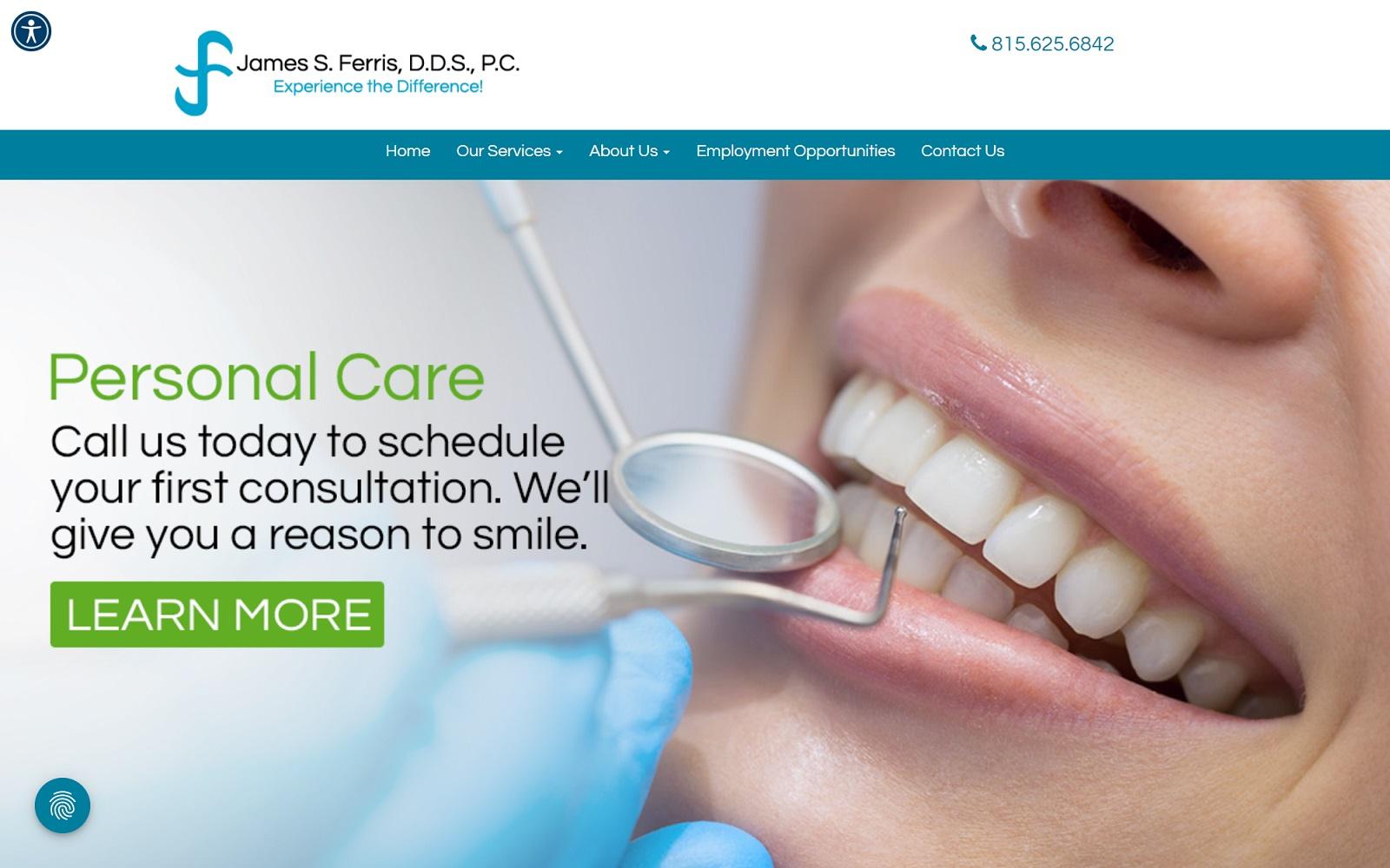Ferris Dental screenshot