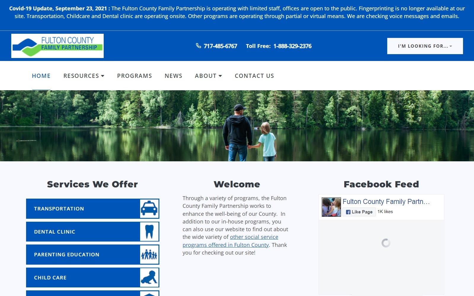 Fulton County Dental Clinic screenshot