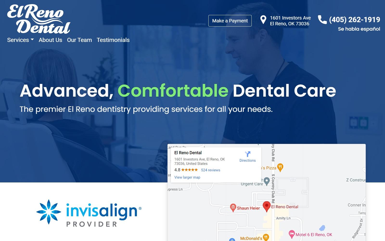El Reno Dental screenshot