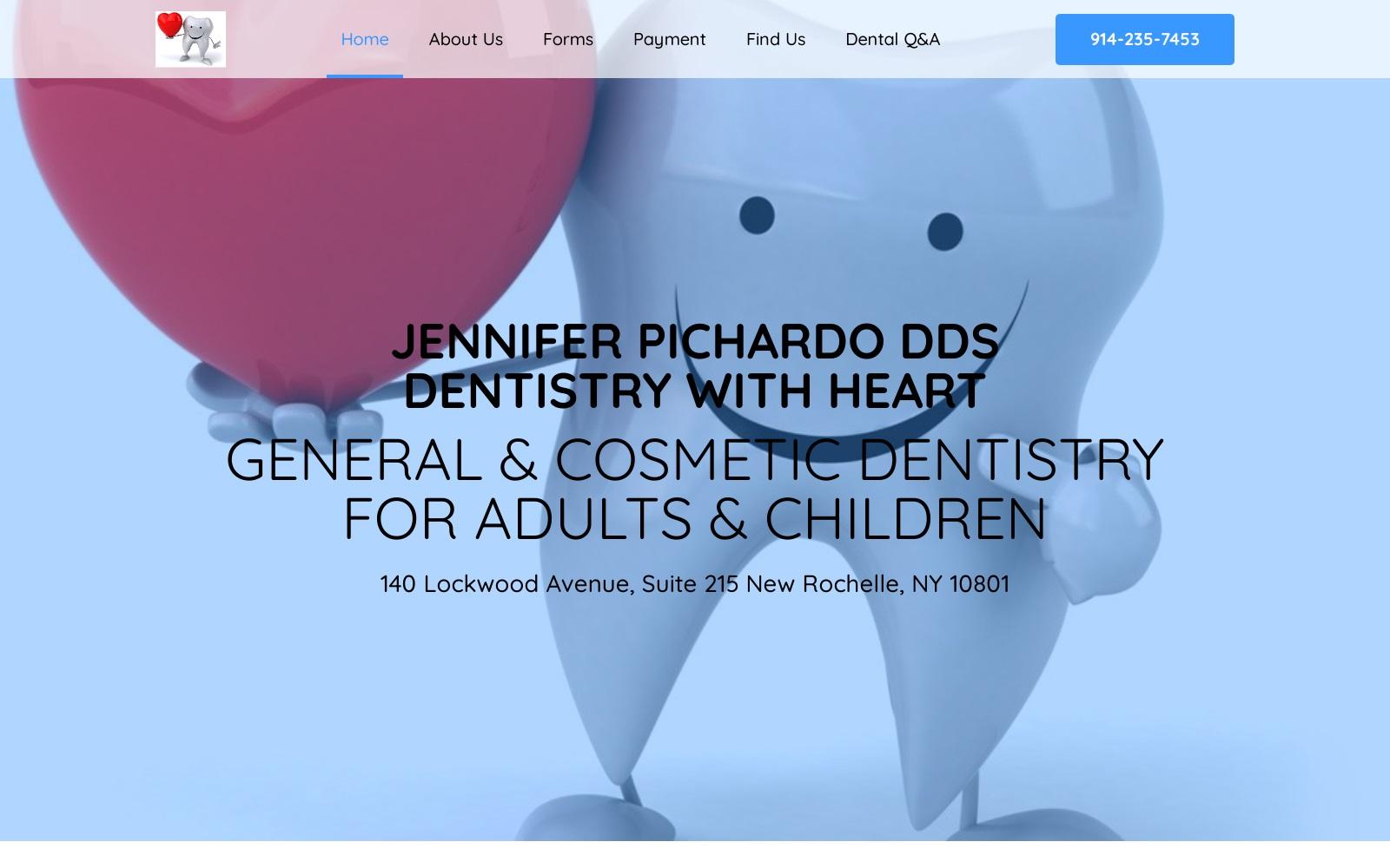 Jennifer Pichardo DDS PC screenshot