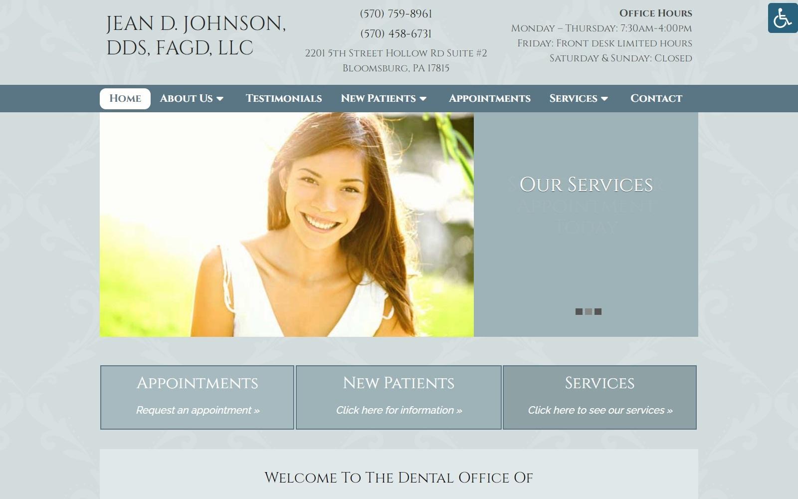 Jean D. Johnson, DDS, FAGD, LLC