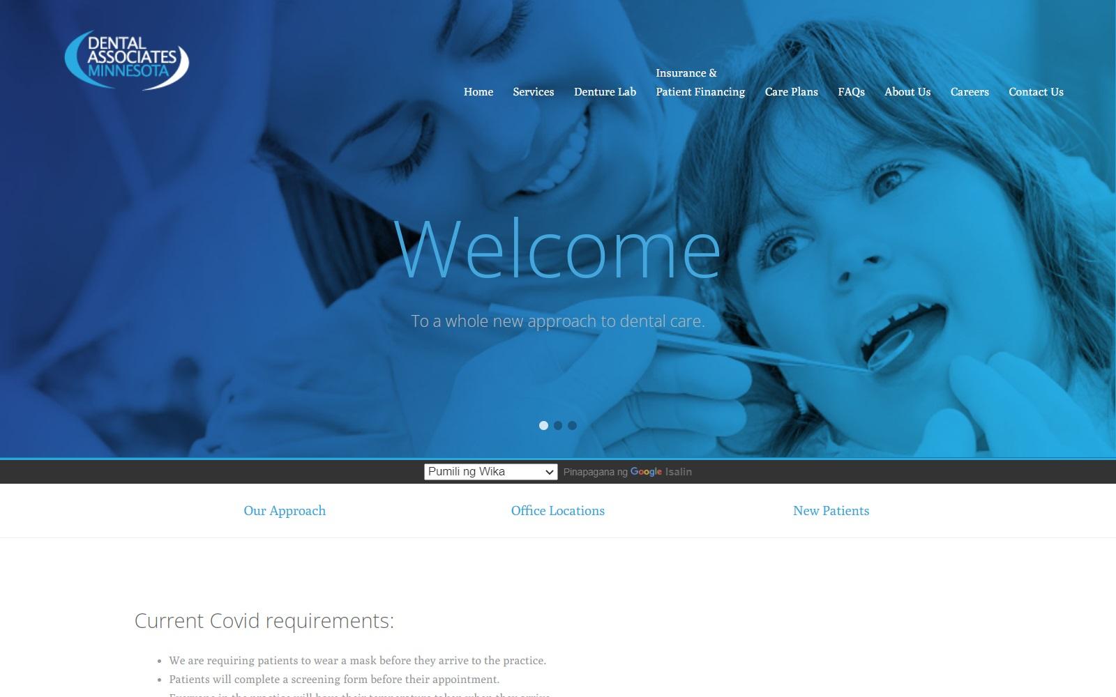 Dental Associates Minnesota screenshot