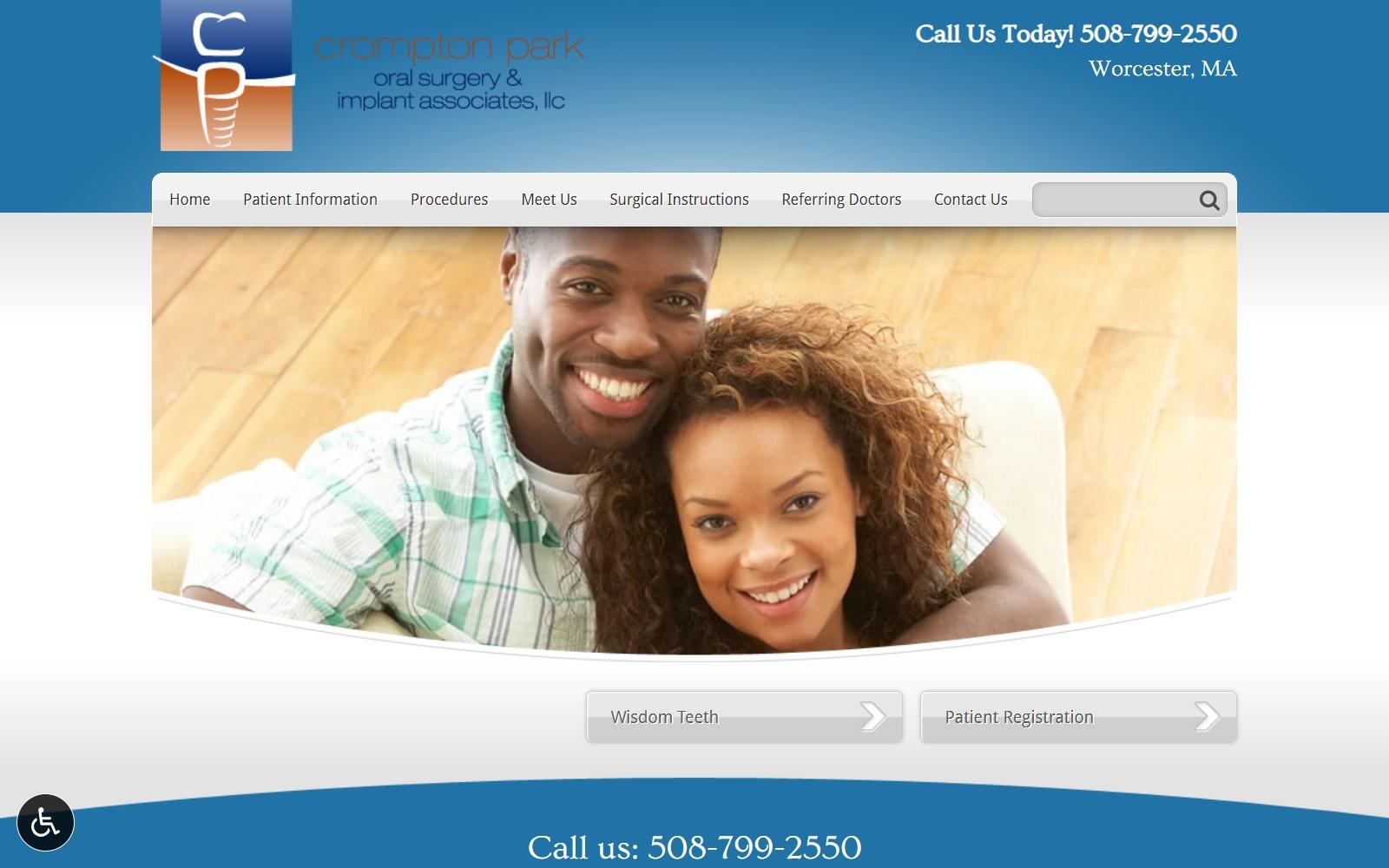 Crompton Park Oral Surgery & Implant Associates screenshot