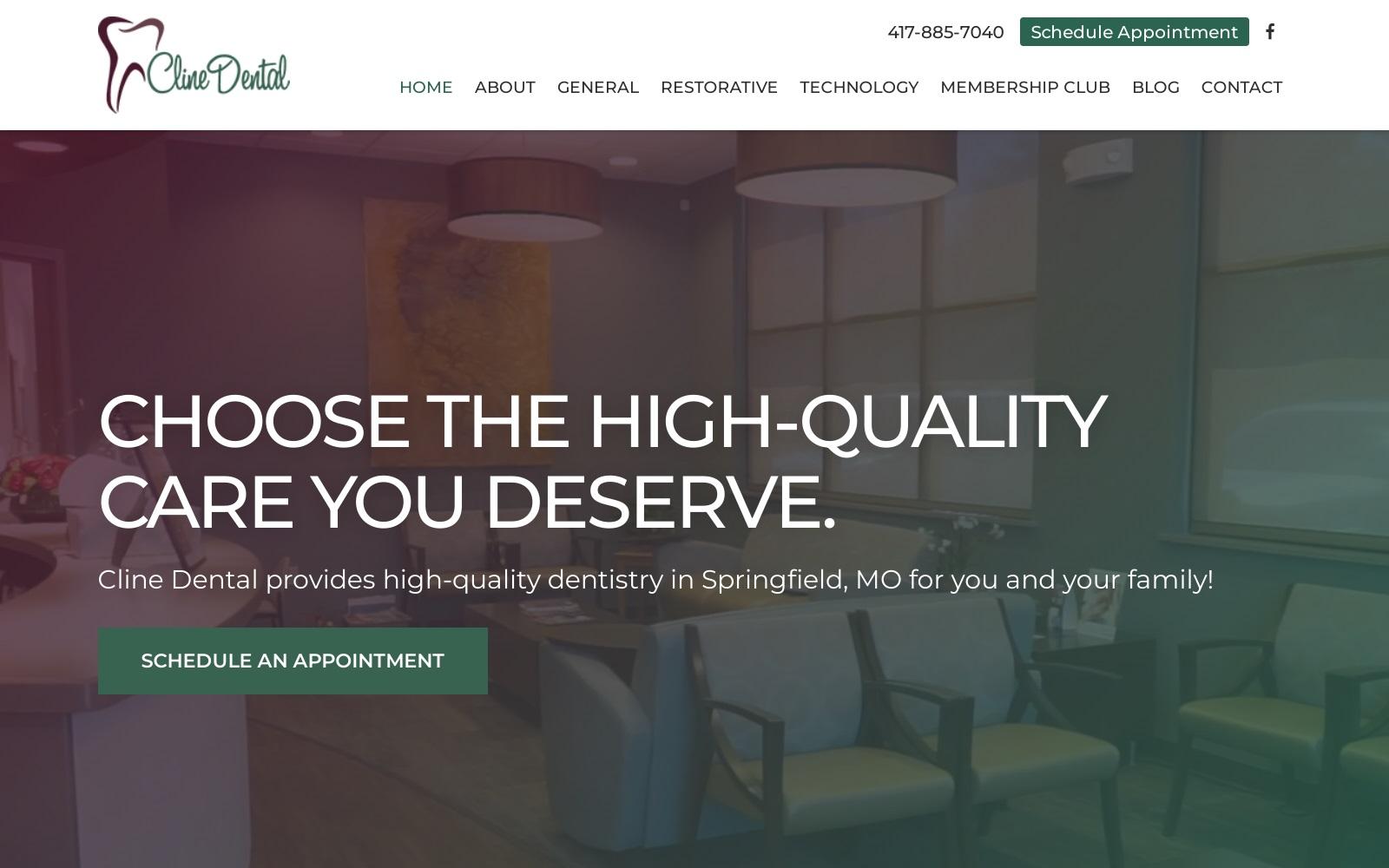 Cline Dental screenshot