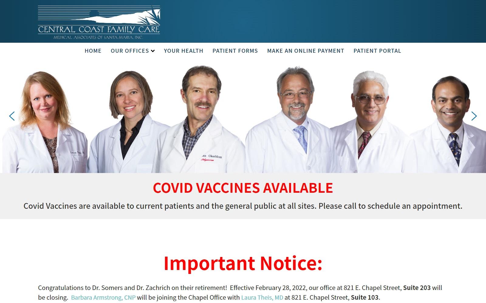 Central Coast Family Care screenshot