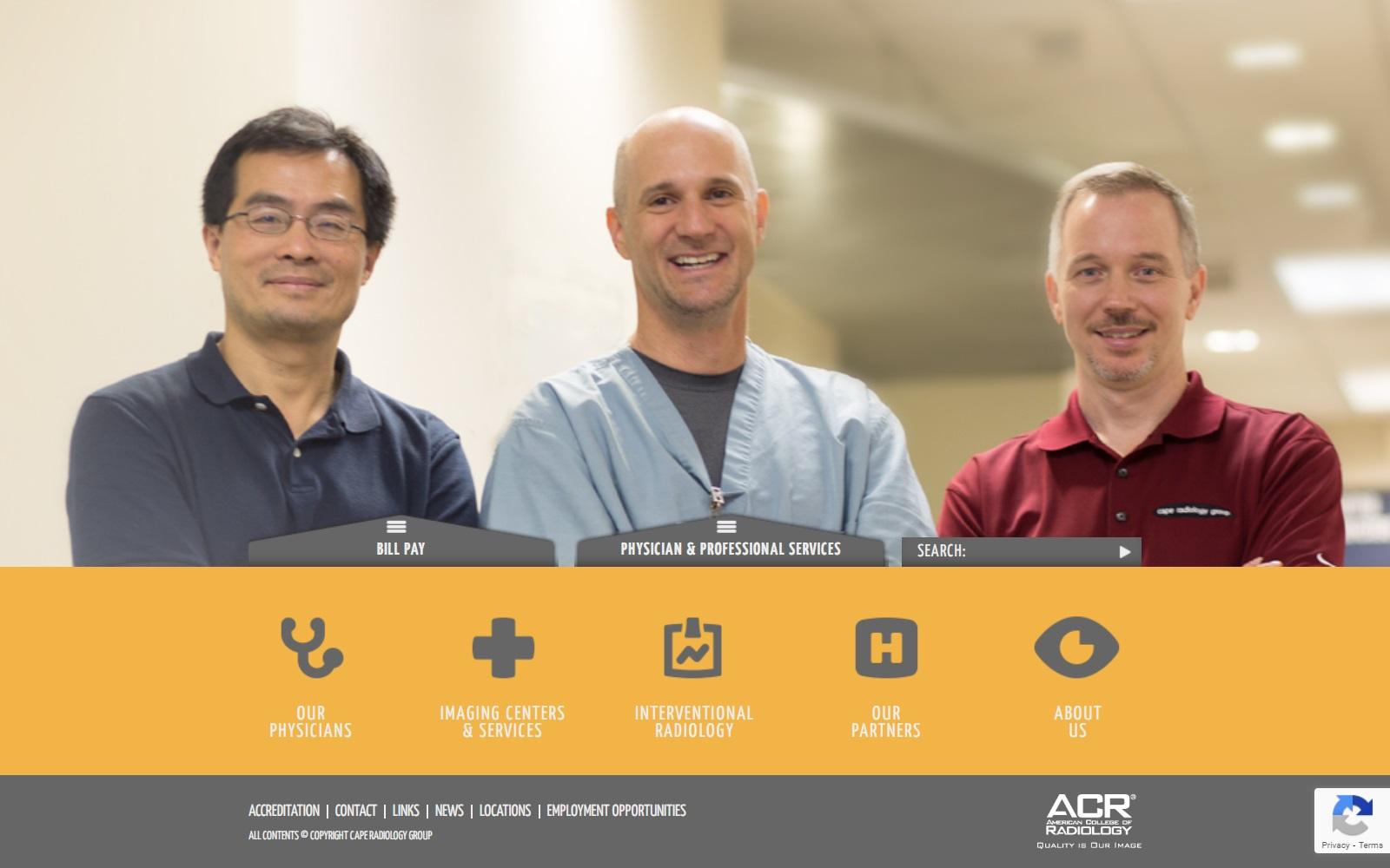 Cape Radiology Group Inc screenshot