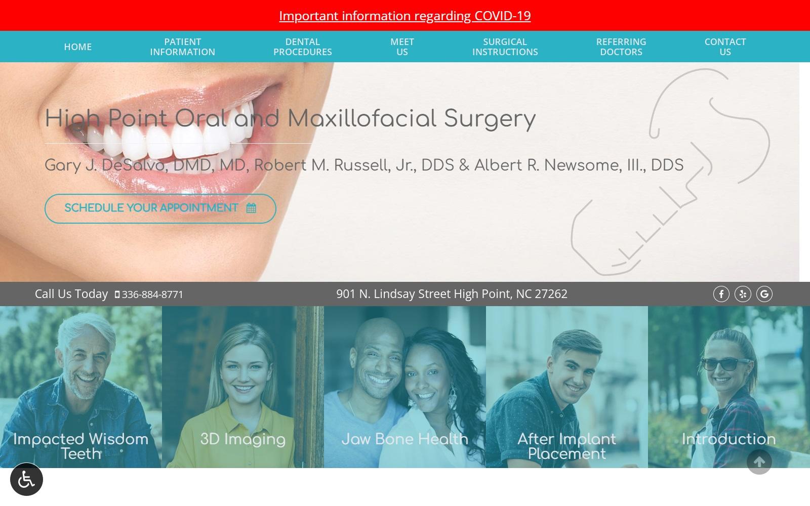 High Point Oral & Maxillofacial Surgery screenshot