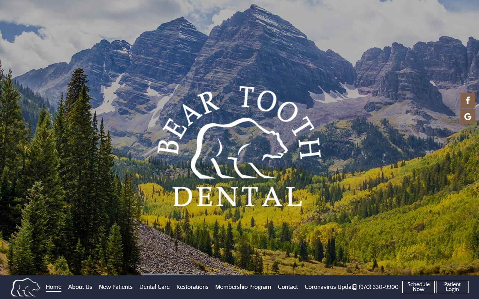 Bear Tooth Dental screenshot