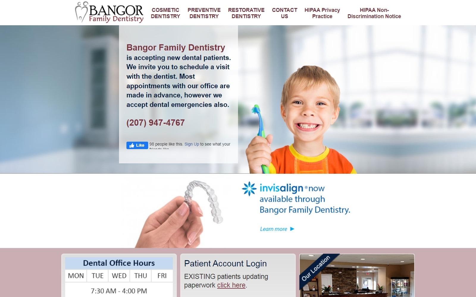 Bangor Family Dentistry Carreira Mark L DDS screenshot
