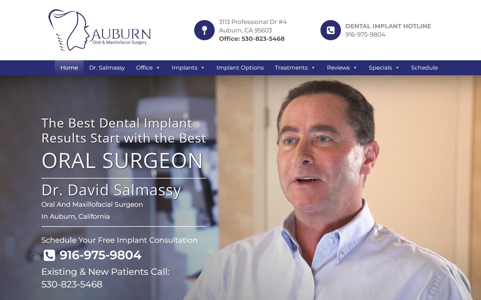 Auburn Oral & Maxillofacial Surgery screenshot