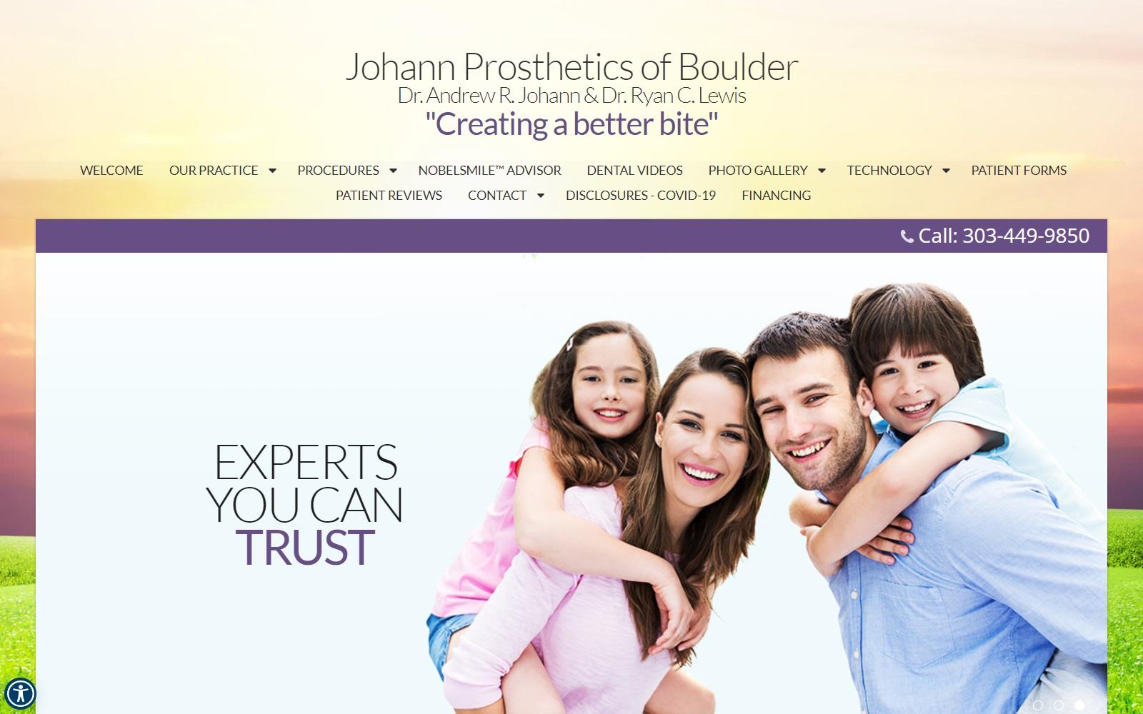 Andrew Johann PC Johann Andrew R DDS screenshot