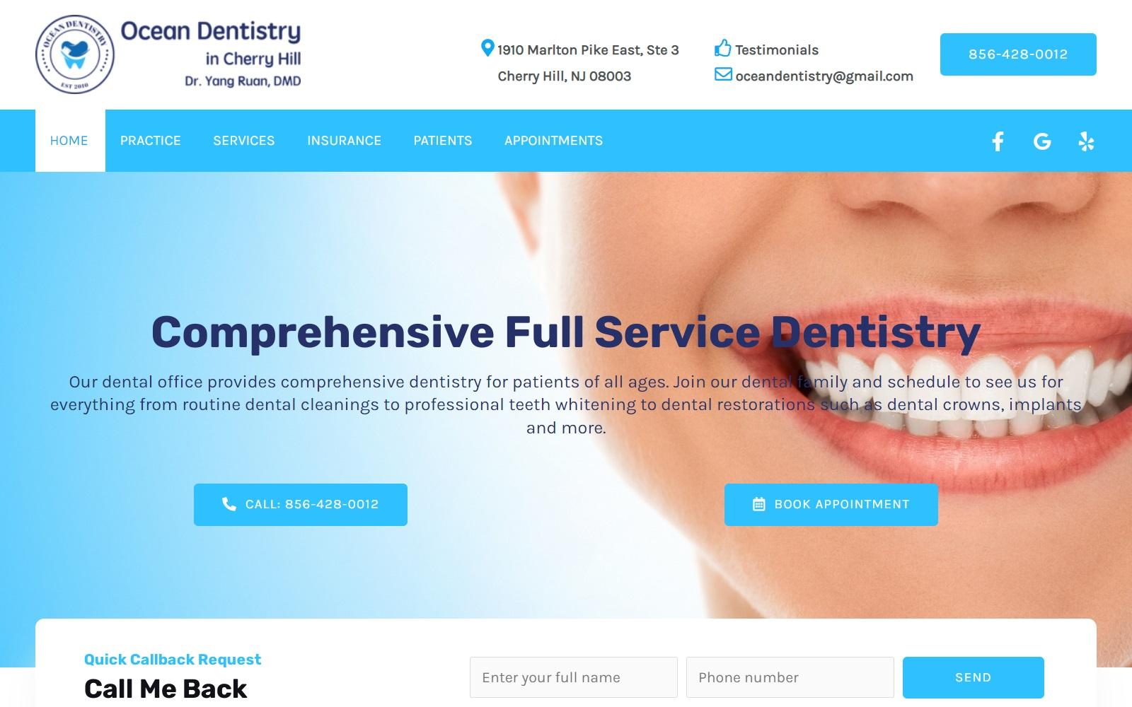 Ocean Dentistry screenshot