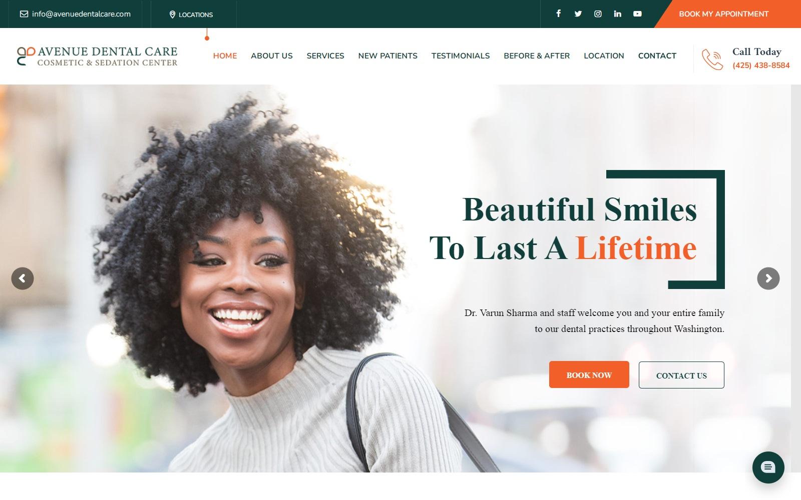 Avenue Dental Care screenshot