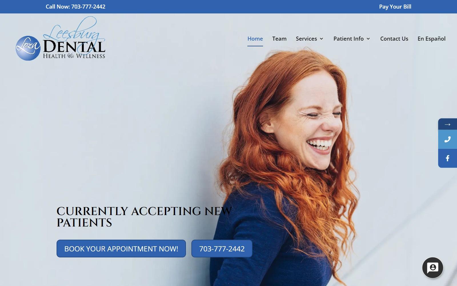 Leesburg Dental screenshot