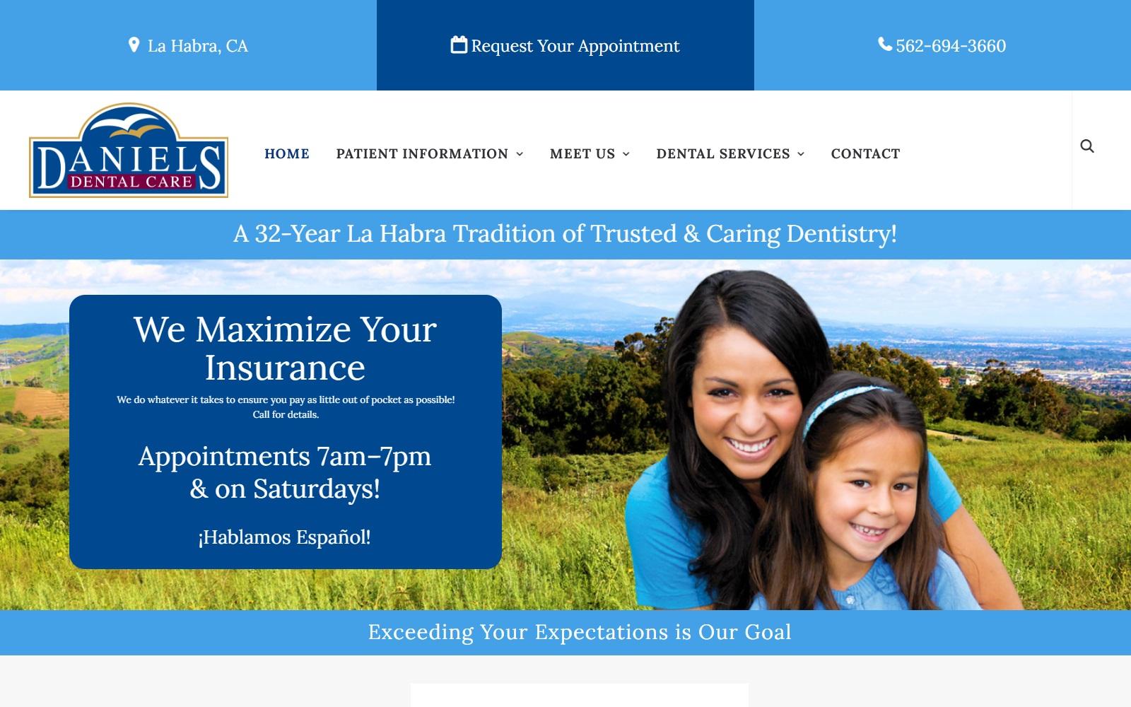 Daniels Dental Care screenshot