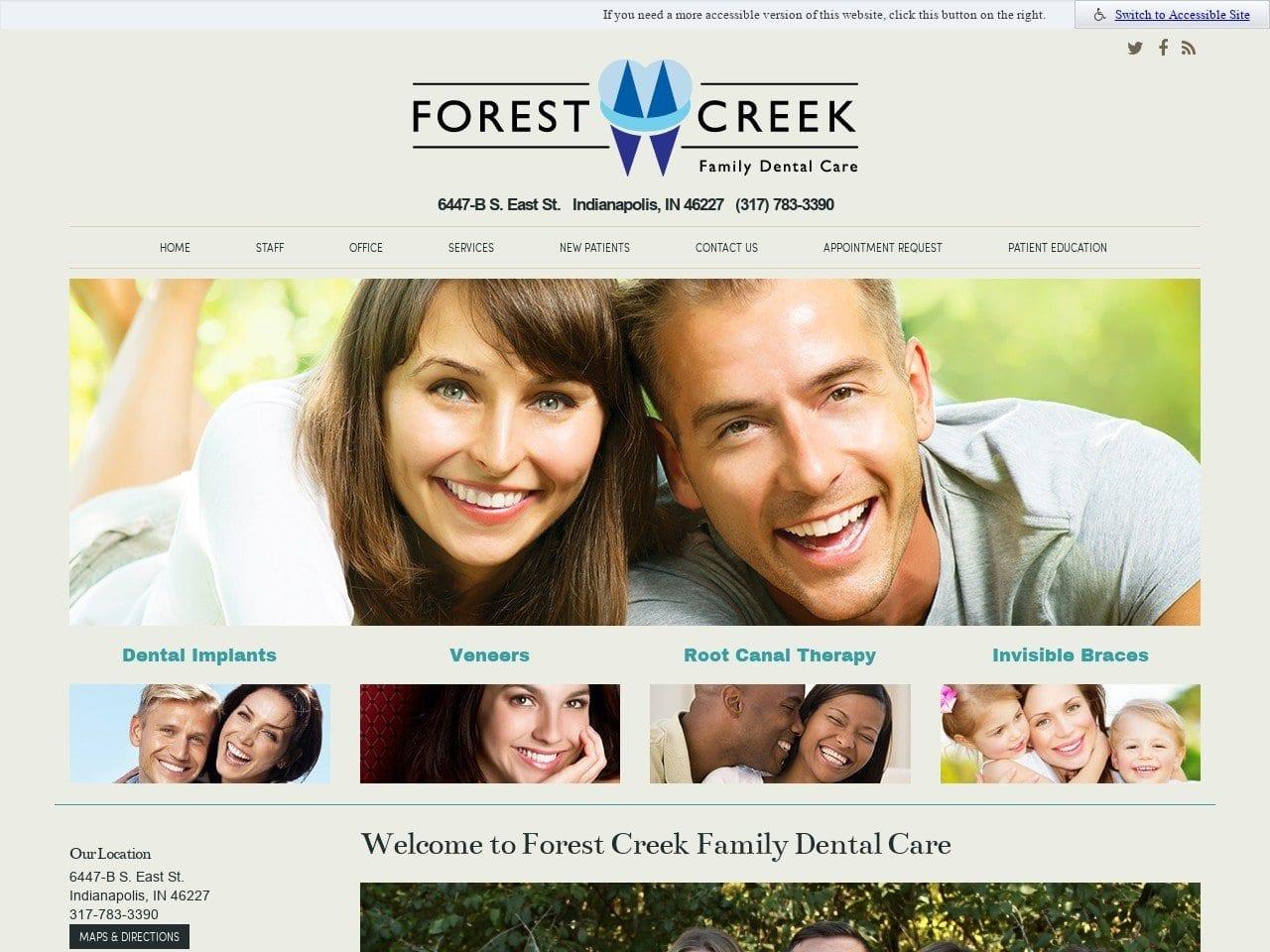 Forest Creek Family Dental Care screenshot