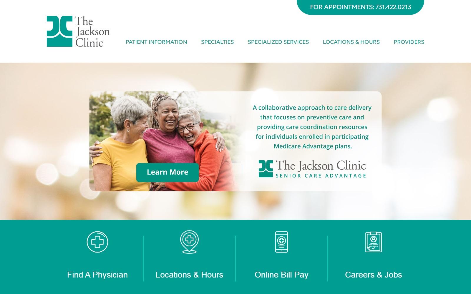 The Jackson Clinic screenshot