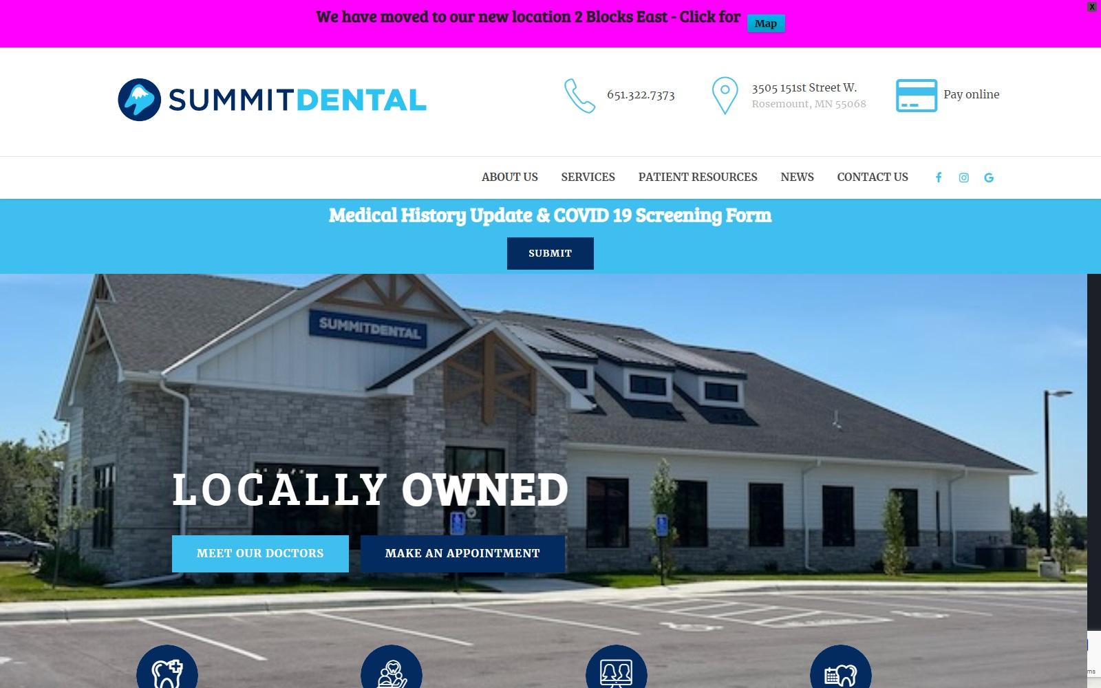 Summit Dental screenshot