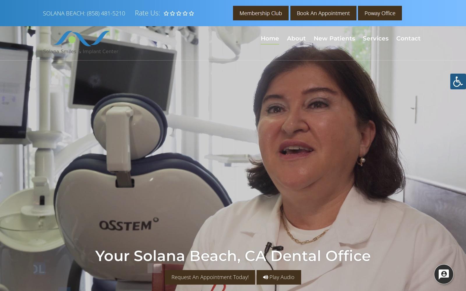 Solana Smiles & Implant Center screenshot