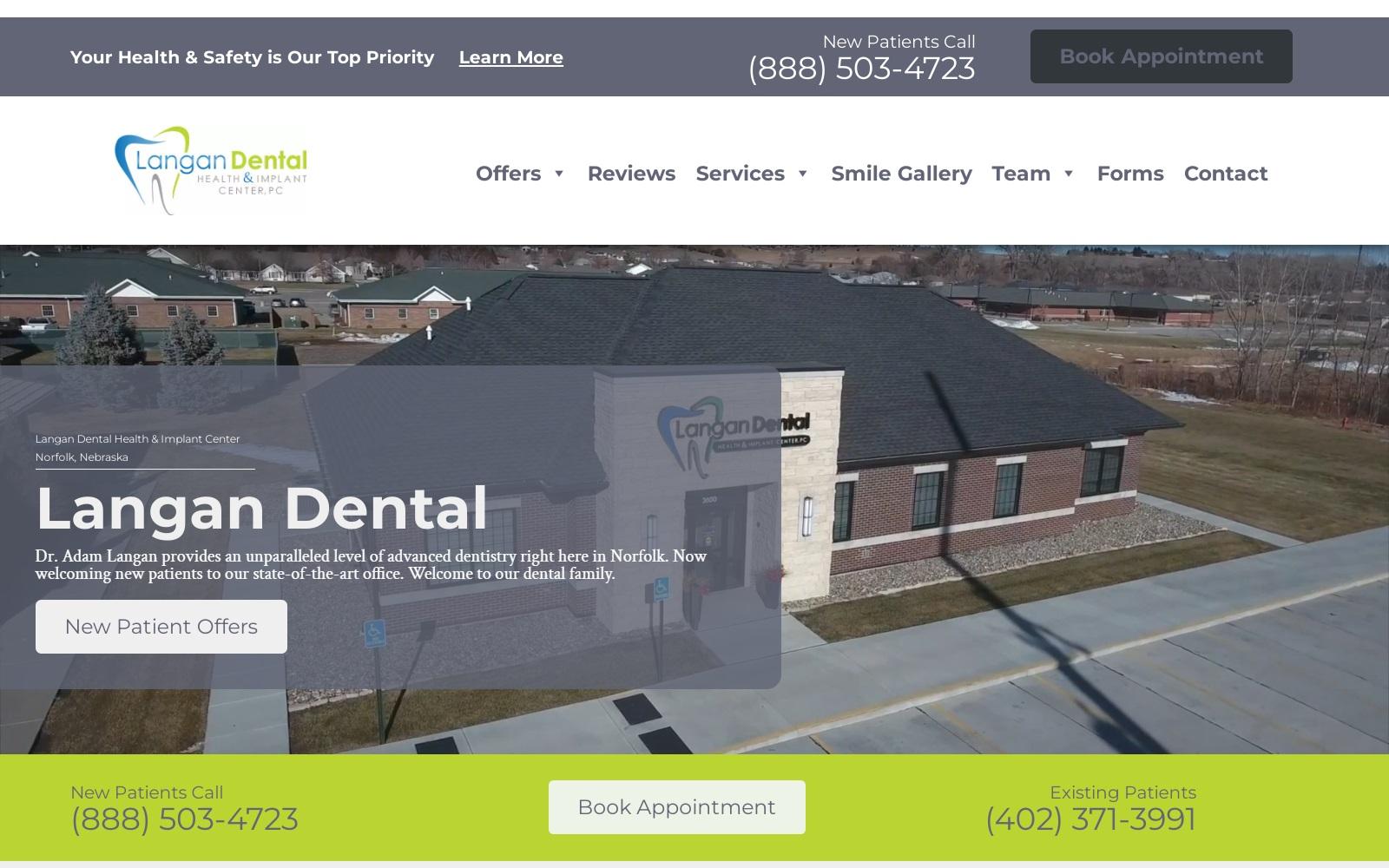 Langan Dental Health Center screenshot