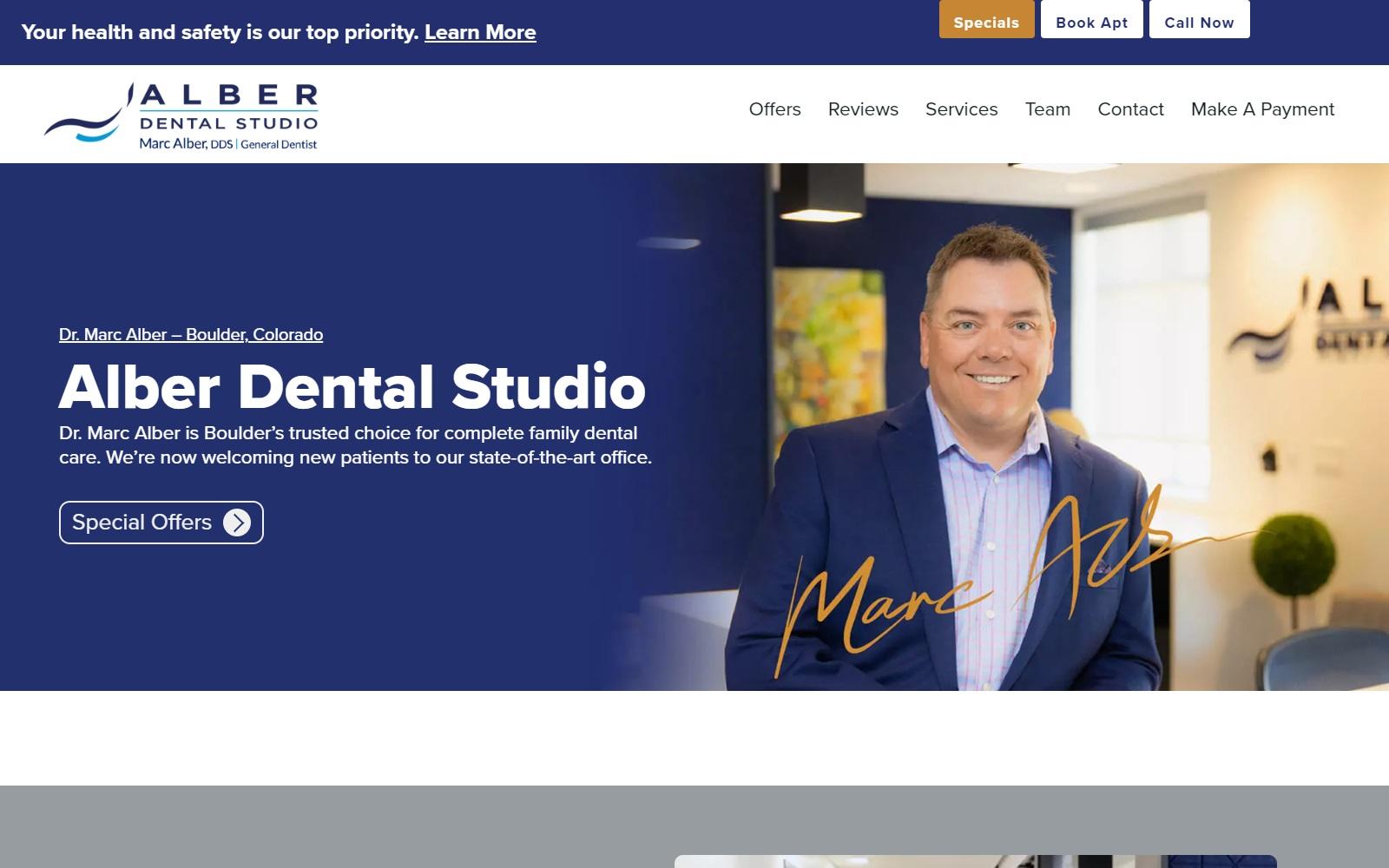 Alber Dental Studio screenshot