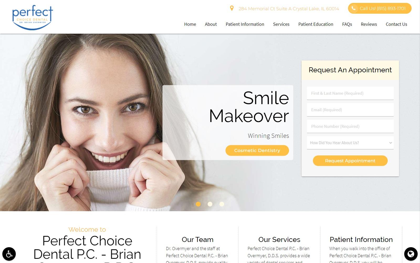 Perfect Choice Dental P.C. screenshot