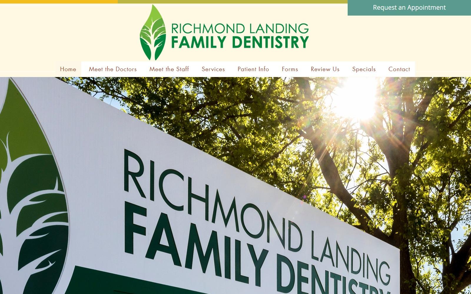 Richmond Landing Family Dentistry screenshot