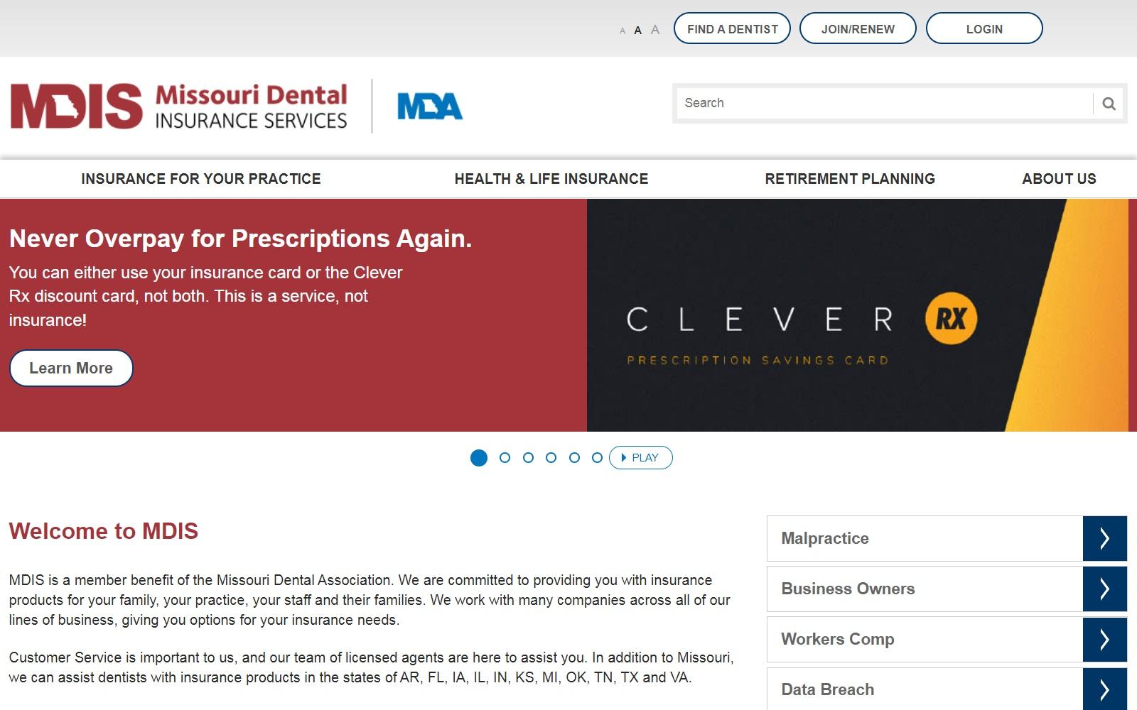 Missouri Dental Insurance Services Inc