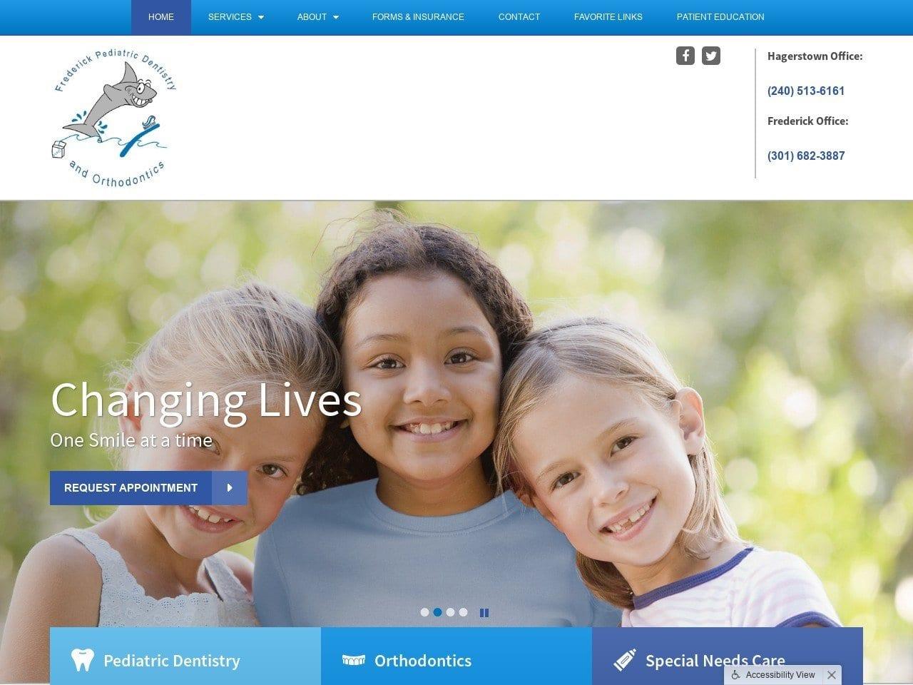Frederick Pediatric Dentistry Llc screenshot