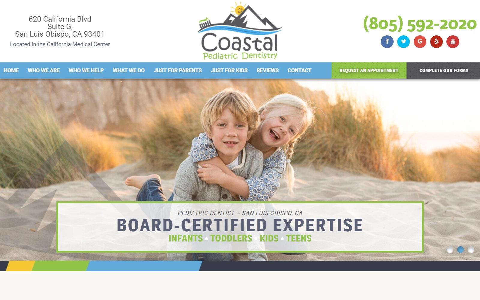 Coastal Pediatric Dentistry screenshot