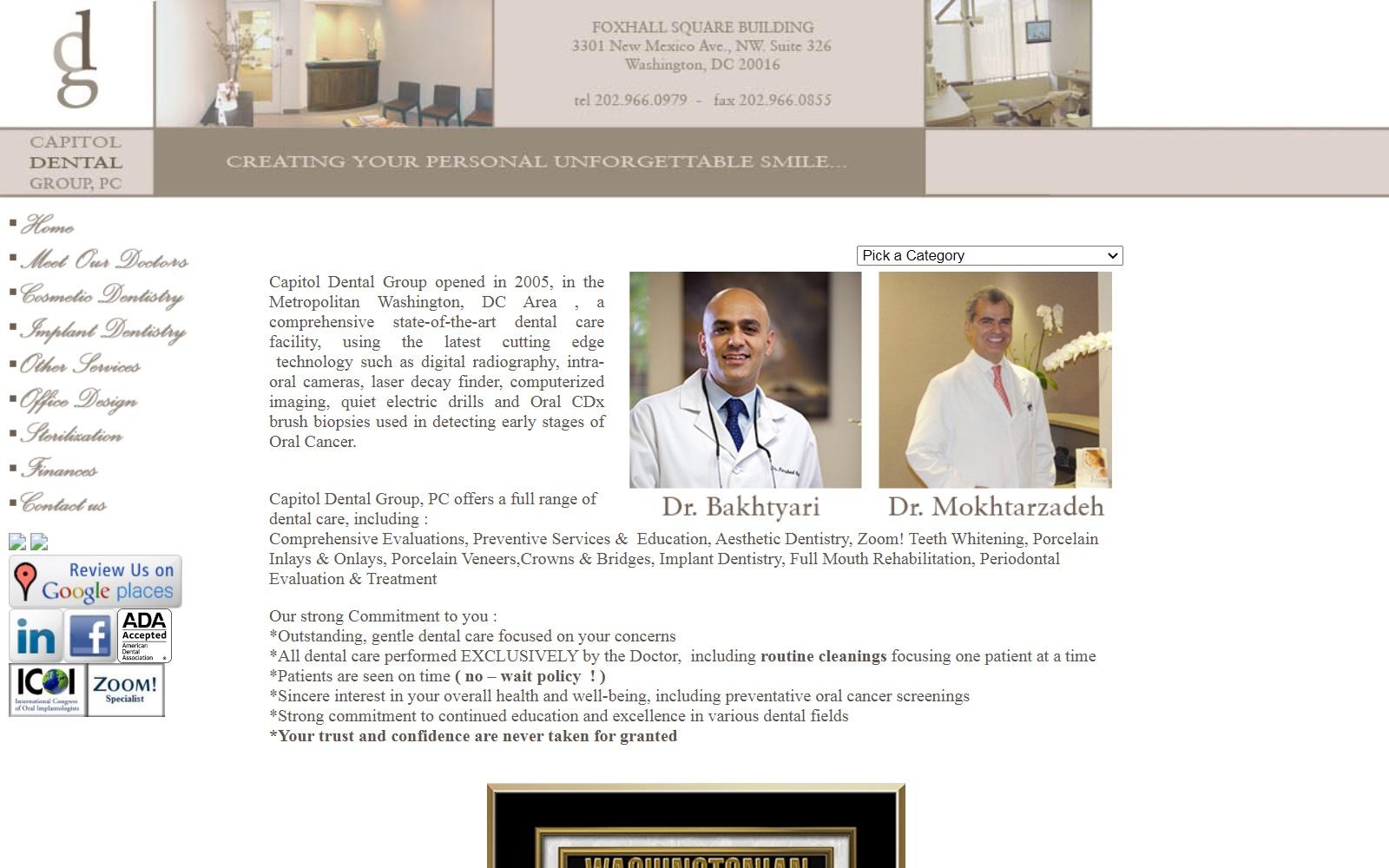 Capitol Dental Group PC screenshot