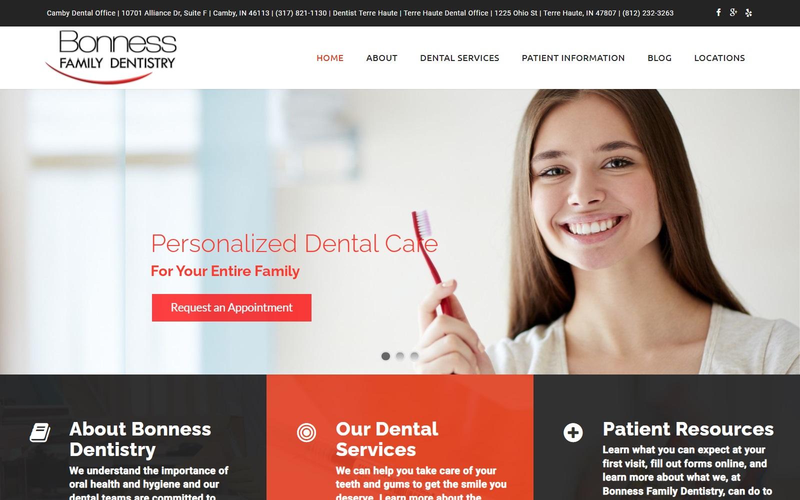 Bonness Family Dentistry screenshot