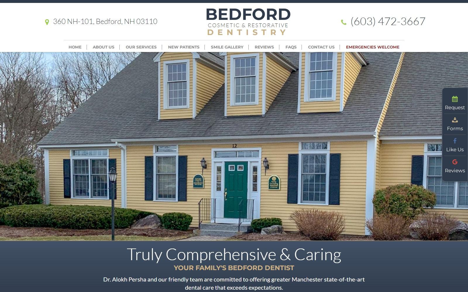 Bedford Cosmetic & Restorative Dentistry screenshot
