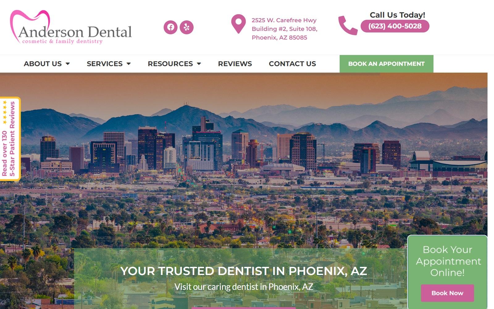 Lori K Anderson Dds screenshot