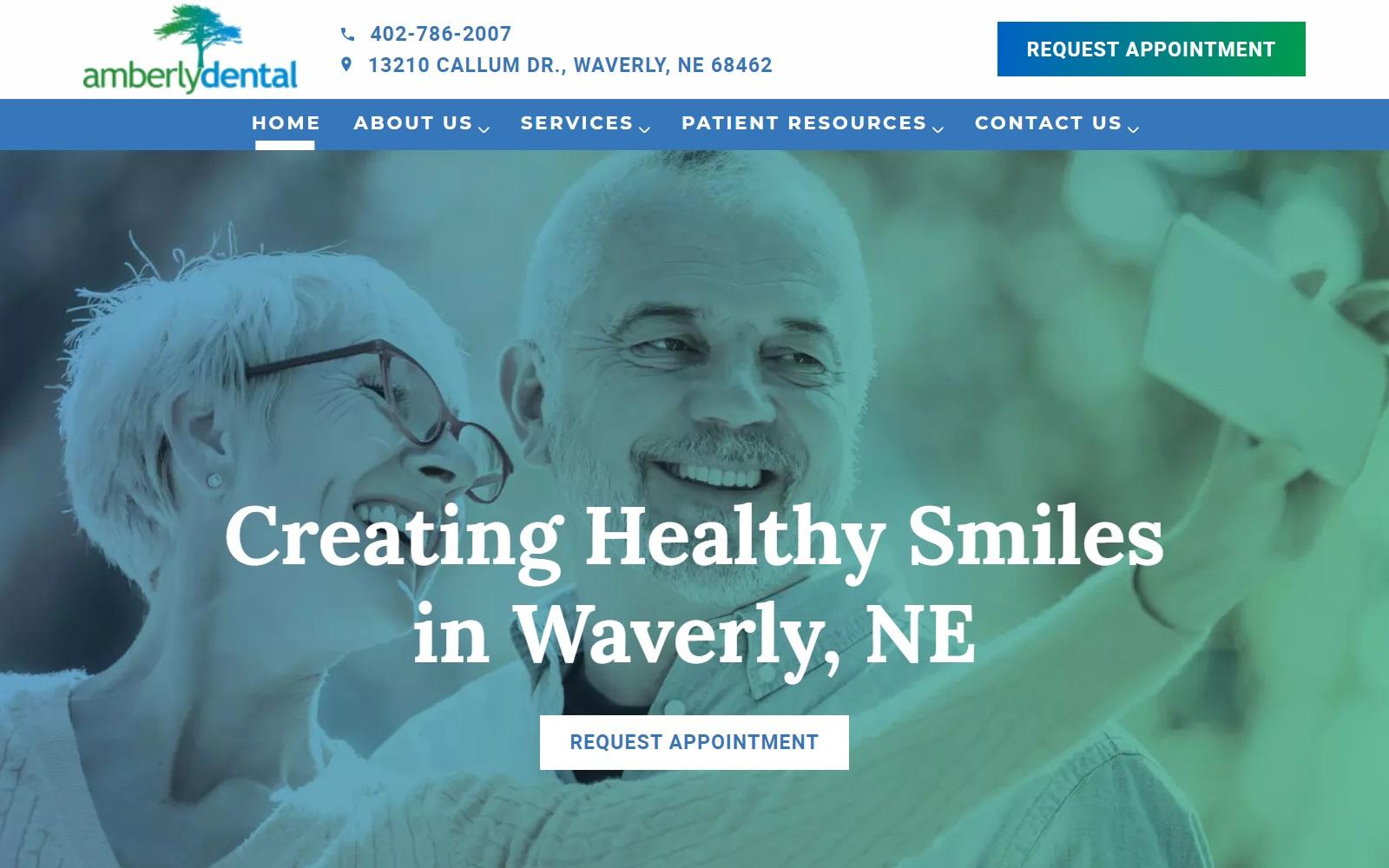 Amberly Dental screenshot