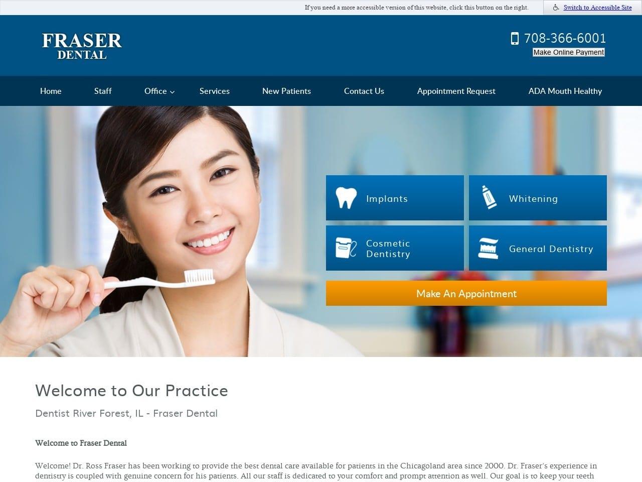 Fraser Dental screenshot